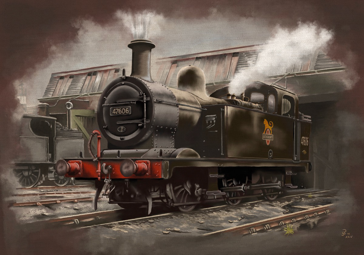 Steam painting Tank liveries locomotives
