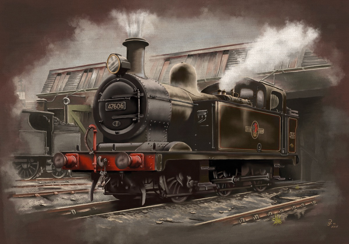 Steam painting Tank liveries locomotives