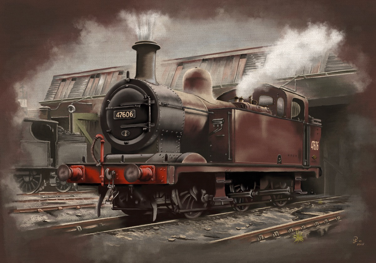 Steam painting Tank liveries locomotives