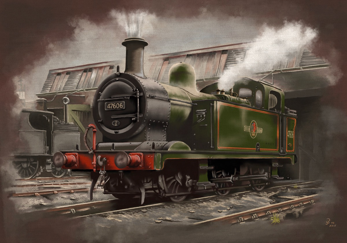 Steam painting Tank liveries locomotives
