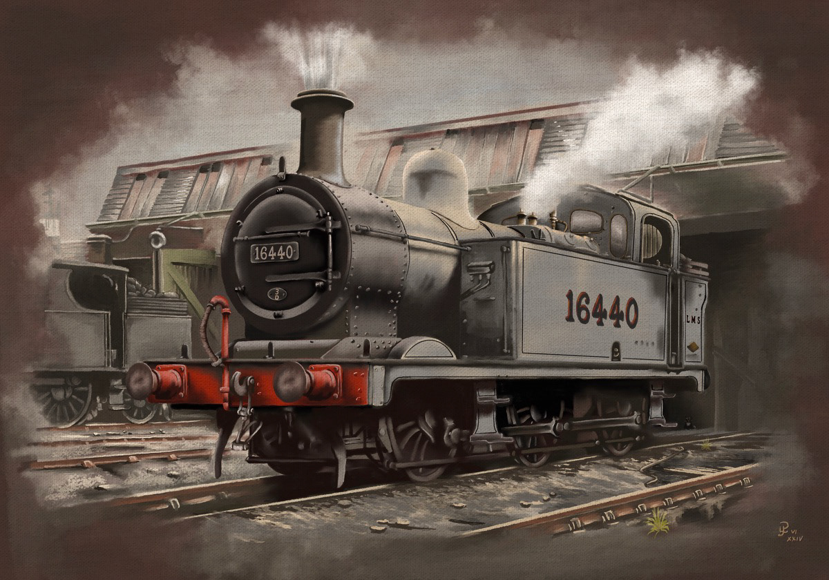 Steam painting Tank liveries locomotives