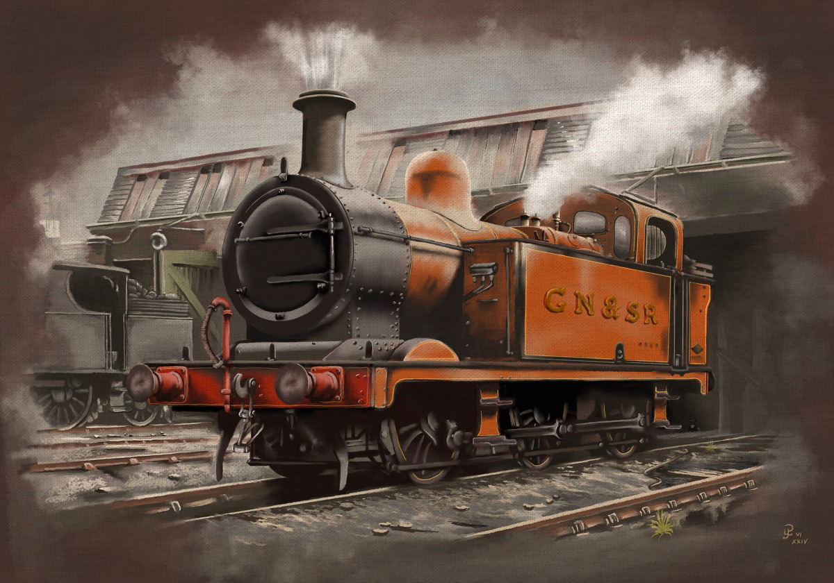 Steam painting Tank liveries locomotives