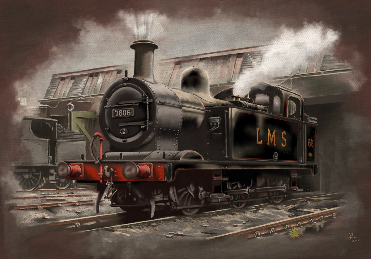 Steam painting Tank liveries locomotives